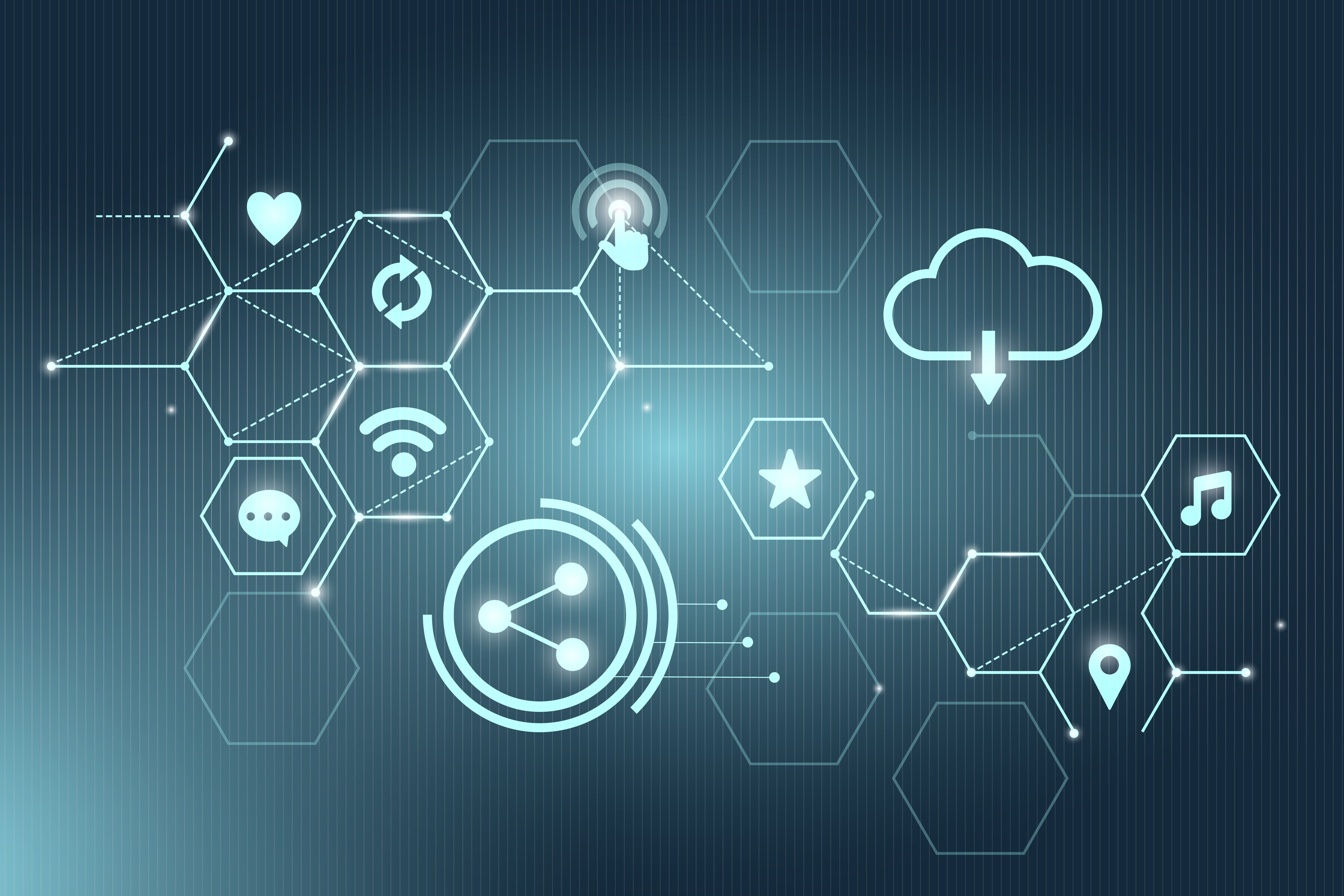 Digital technology infrastructure and dashboard visualization